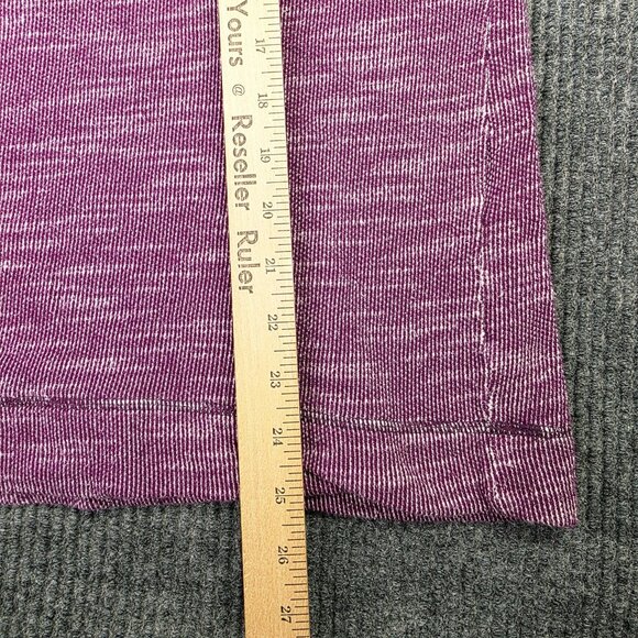 Champion Sweater Women XL Pink Purple Marled Raglan Sweatshirt Athletic Pullover - Picture 7 of 11